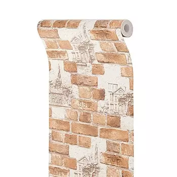 Обои моющиеся, винил на бумажной основе "Бристоль" С31-091В-14, 0,53х10,05м