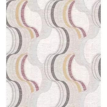 Обои на бумажной основе Волна, 0,53х10,06 м, 238862-5