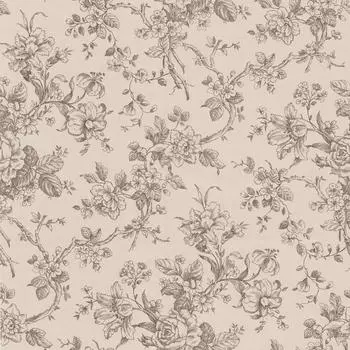 Обои на бумажной основе Жуи, 0,53х10,06 м, 234012-2