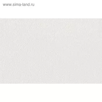 Обои под покраску на флизелине, антивандальные Белвинил Альтаир-11, белый, 1,06х25 м