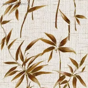 Обои тисненые,дуплекс на бумажной основе "Саратовские обои" Д678-02 Бамбук-Д 0,53*10м