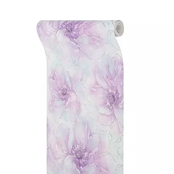 Обои винил горячего тиснения на бумажной основе «Саратовские обои. Гюзель. С33-072 В-01», 0.5310.05 м, цвет розовый