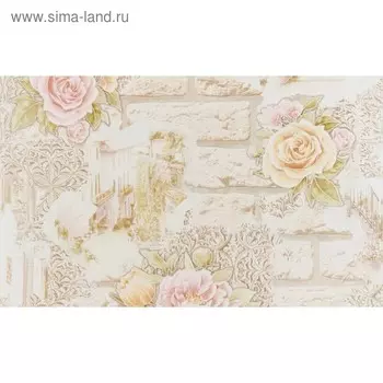 Обои виниловые на бумажной основе 15009-22 Кьянти бежевый кирпич, 0,53x10 м