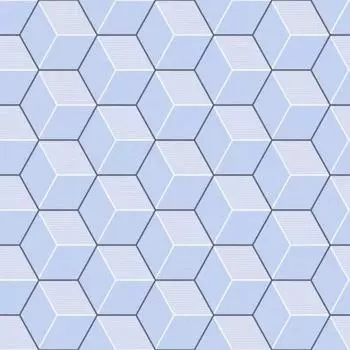 Обои виниловые на бумажной основе моющиеся Саратовские обои В034-01 Призма, 0.53*10м