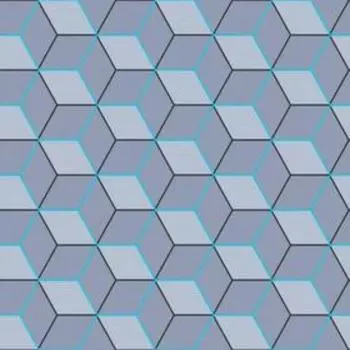 Обои виниловые на бумажной основе моющиеся Саратовские обои В034-07 Призма, 0.53*10м