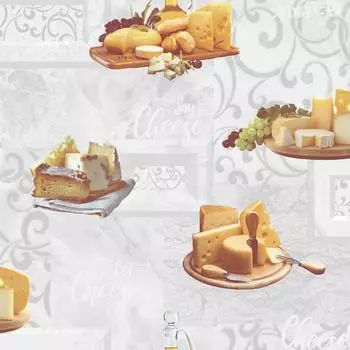 Обои виниловые на бумажной основе "Саратовские обои" В010-06 "Чиз" 0,53*10м