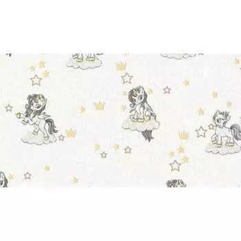 Обои виниловые на флизелине "Sal Decor" 736817 (01) "Пони " 1,06*10м