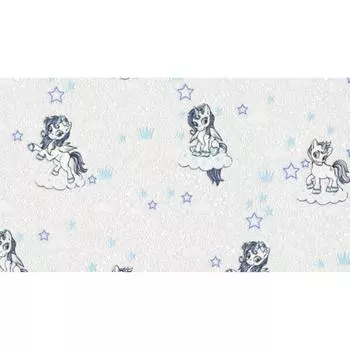 Обои виниловые на флизелине "Sal Decor" 736817 (10) "Пони " 1,06*10м