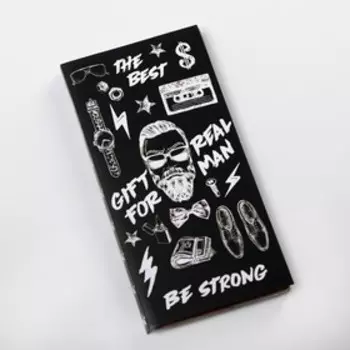 Обёртка для шоколада Be strong 18.2 × 15.5 см