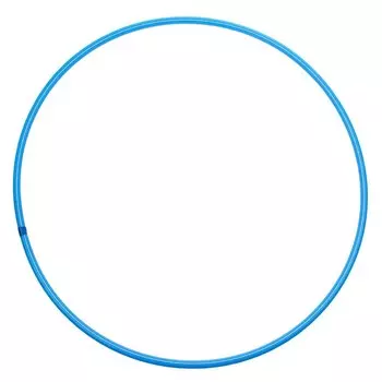 Обруч, диаметр 80 см, цвет голубой
