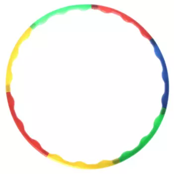 Обруч массажный ONLYTOP, d=70 см, цвета МИКС