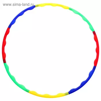 Обруч массажный ONLYTOP, d=80 см, цвет разноцветный