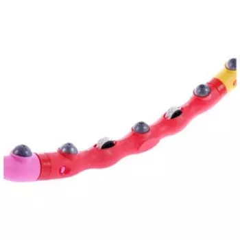 Обруч массажный ONLYTOP, d=98 см, разборный, разноцветный