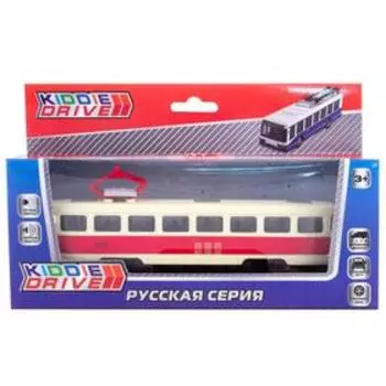 Общественный транспорт, красный, инерционный, свет, звук