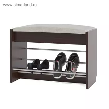 Обувница открытая «СОКОЛ. ТП-5», 600281438 мм, цвет венге