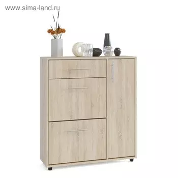 Обувница в прихожую «ТП-4», 9002871043 мм, цвет дуб сонома