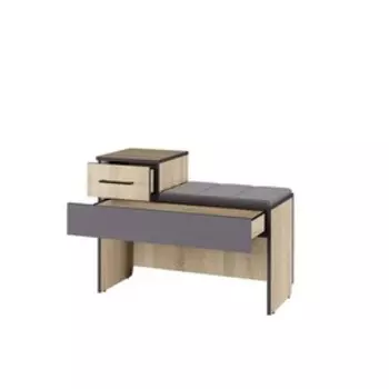 Обувница «Эльза 5.2», 800 350 614 мм, цвет дуб сонома