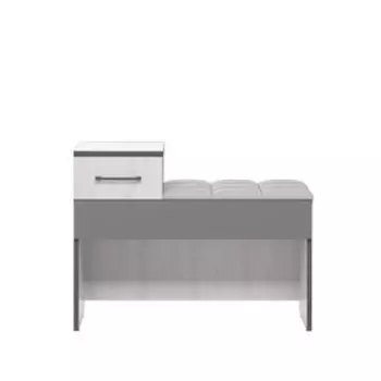 Обувница «Эльза 5.2», 800 350 614 мм, цвет ясень анкор светлый