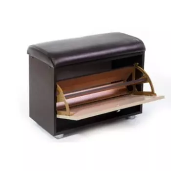 Обувница МС 1(221), 620х300х460, Венге/Ясень/Баклажан