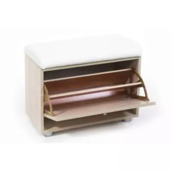 Обувница МС 1, 620х300х460, Ясень/Милк Белый