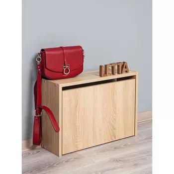 Обувница вертикальная Ultra, 532170374 мм, 1 секция, цвет дуб сонома