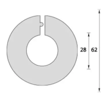 Обвод для труб 3/4 дюйма "Идеал" Металлик