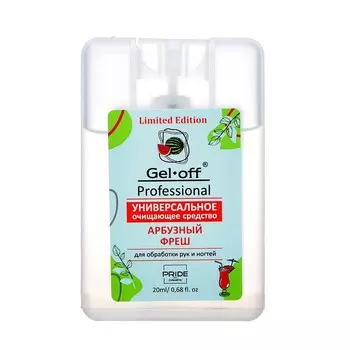 Очищающее средство для рук GEL-OFF арбузный фреш, 20 мл спрей