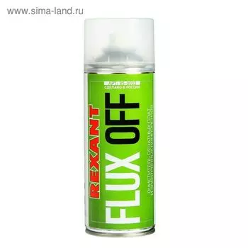 Очиститель печатных плат Rexant FLUX OFF, ТУ 2384-020-27994253-00, 400 мл