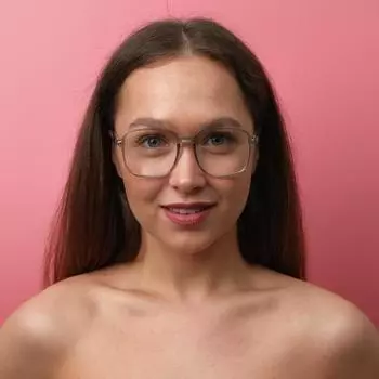 Очки для компьютера женские "Мастер К", линза 5 х 5.7 см, ширина 14.5 см, дужка 15 см