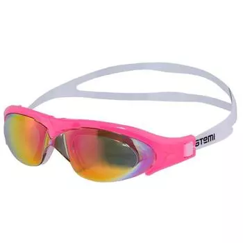 Очки для плавания Atemi N5201, силикон, цвет розовый
