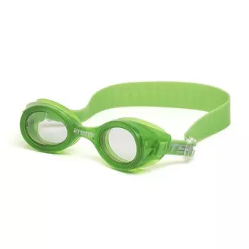 Очки для плавания Atemi N7303, детские, силикон, цвет салатовый