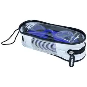 Очки для плавания Atemi N8401, силикон, цвет синий