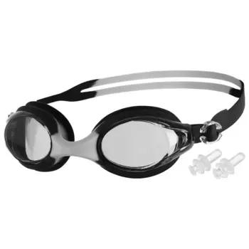 Очки для плавания ONLYTOP, беруши, цвета МИКС