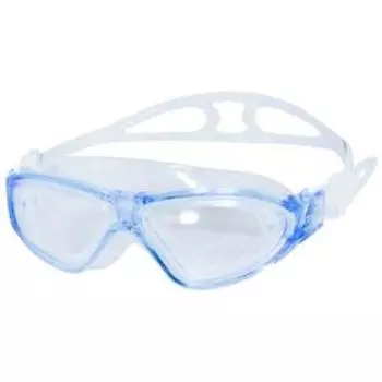 Очки-полумаска для плавания Atemi Z102, силикон, цвет синий