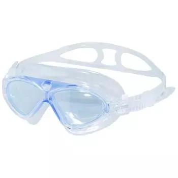 Очки-полумаска для плавания Atemi Z202, силикон, цвет голубой