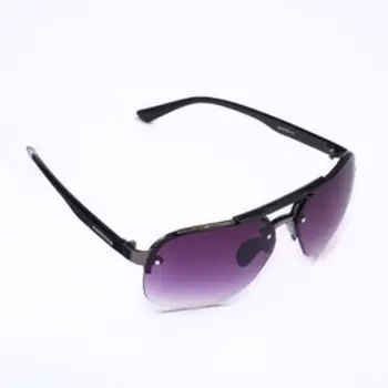 Очки солнцезащитные OneSun, UV 380, линза 56.5 см, дужка 12.5 см, ширина 14 см, фиолетовые