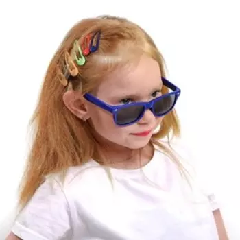 Очки солнцезащитные детские OneSun, uv 400, пружина,12.72.64 см, линза 45.4 см