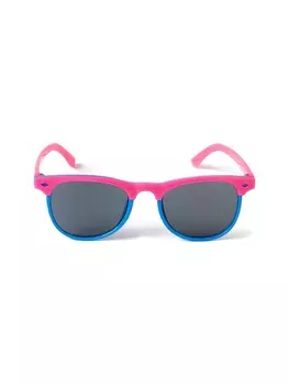 Очки солнцезащитные детские OneSun, 13.5135 см, стекла темные, малиново-синие