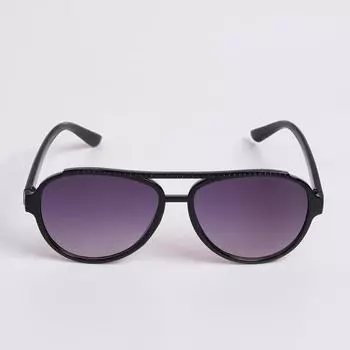 Очки солнцезащитные OneSun, UV 400, линза 5.56 см, дужка 14 см, ширина 14 см, чёрные