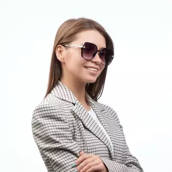 Очки солнцезащитные OneSun, uv 400, дужка 13.5 см, ширина 13.7 см, линза 5.56 см