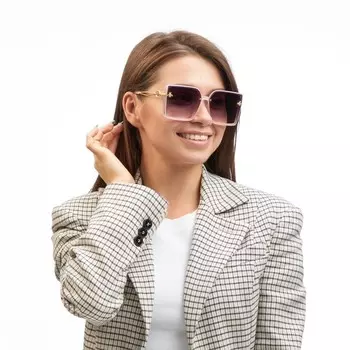 Очки солнцезащитные женские OneSun, uv 400, дужка 13.5 см, ширина 14.3 см, линза 5.36 см