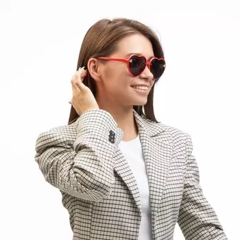 Очки солнцезащитные "OneSun", uv 400, дужка 14 см, ширина 14 см, линза 5 х 6 см