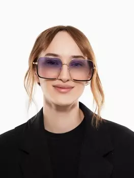 Очки солнцезащитные uv 400, дужка 13.5 см, ширина 12.8 см, линза 5.56 см