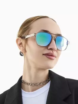 Очки солнцезащитные OneSun, uv 400, ширина 15 см, дужка 15 см, линза 5.54.5 см