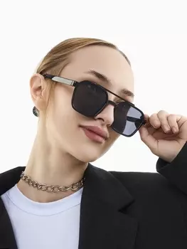 Очки солнцезащитные, uv 400, ширина 15 см, дужка 15 см, линза 54.2 см