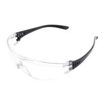 Очки защитные ЭНКОР 56611, открытого типа, поликарбонат, прозрачные, черные дужки
