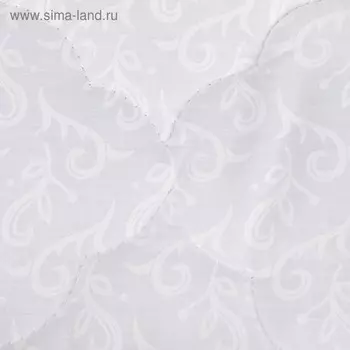 Одеяло Адамас всесезонное Лебяжий пух, 140х205 ± 5 см, цвет МИКС, чехол поплин, 300гр/м