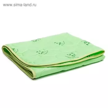 Одеяло АДЕЛЬ облегченное Эконом 105х140см, МИКС, бамбуковое волокно 150г/м, пэ100%