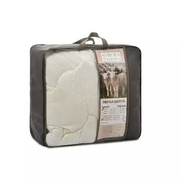 Одеяло «Овечья шерсть», размер 175x205 см, тик, 400 гр, цвет МИКС