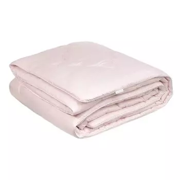 Одеяло демисезонное, размер 155х215 см, цвет пудра